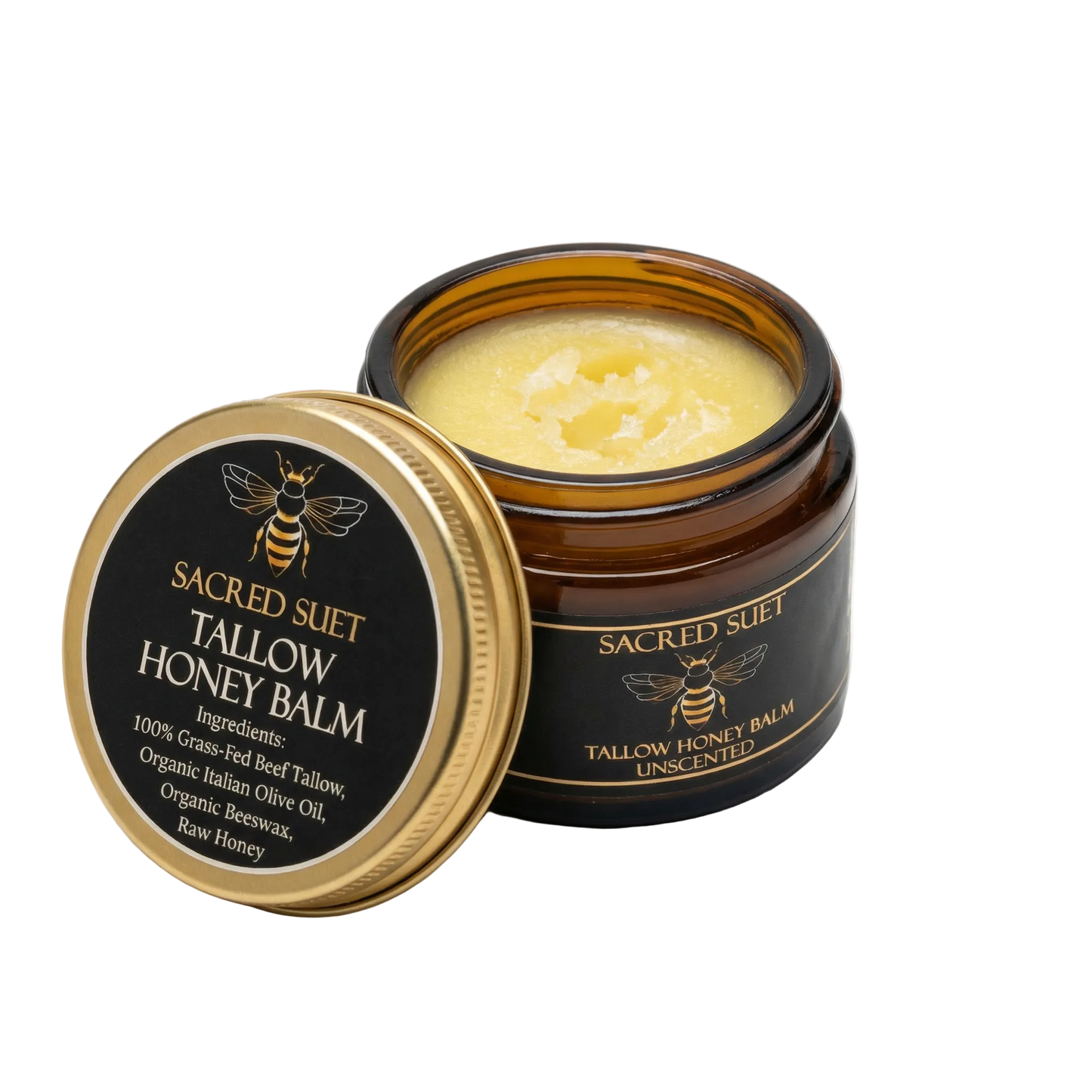 Sacred Suet™ Ancestral Tallow & Honey Balm